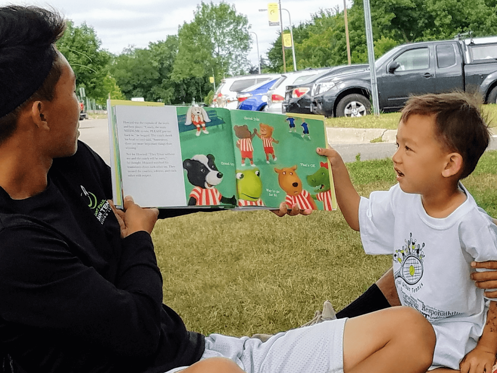 sput coach reading to kids