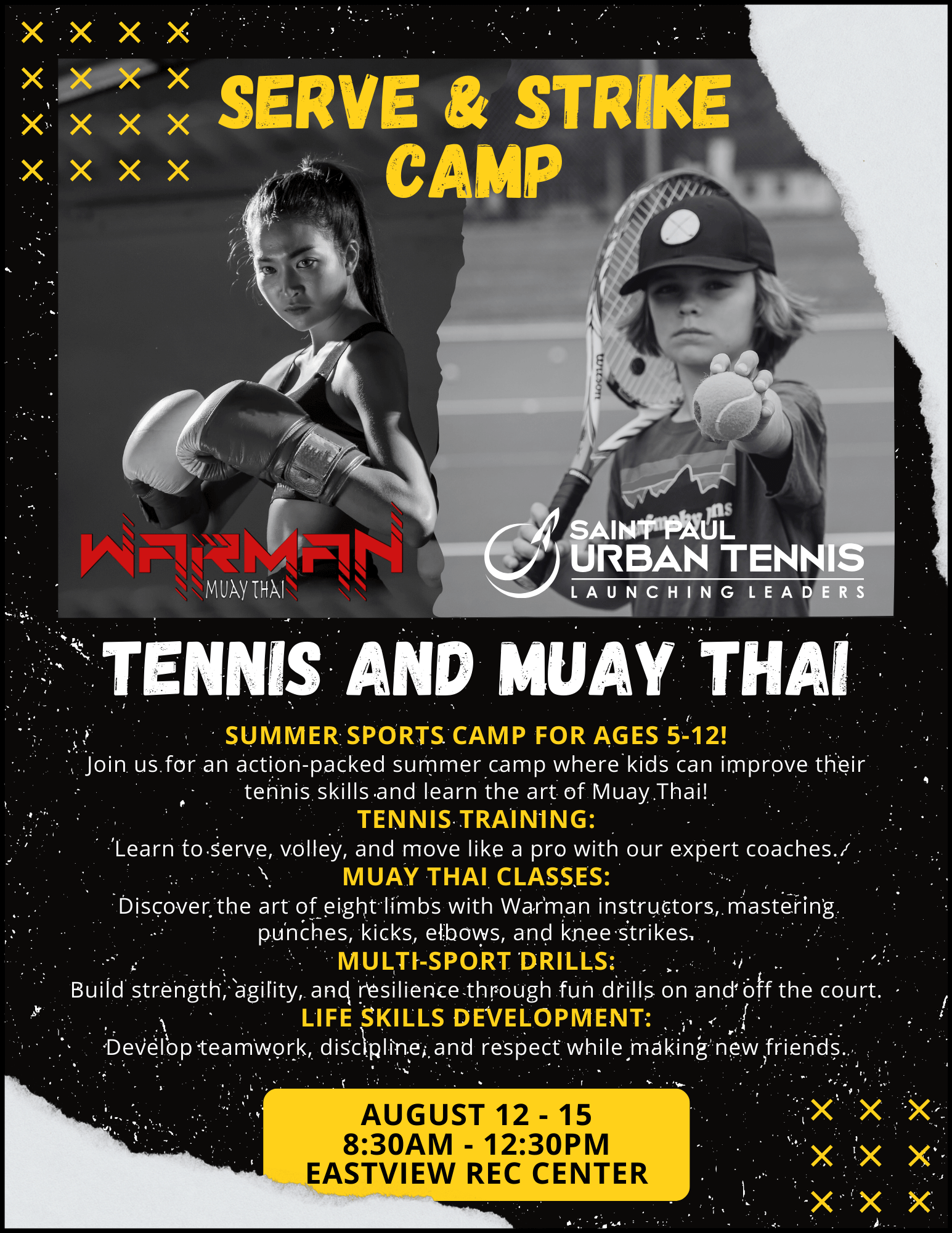 tennis and muay thai camp